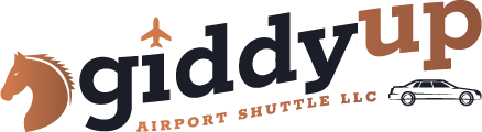 Giddyup Airport Shuttle LLC colored logo